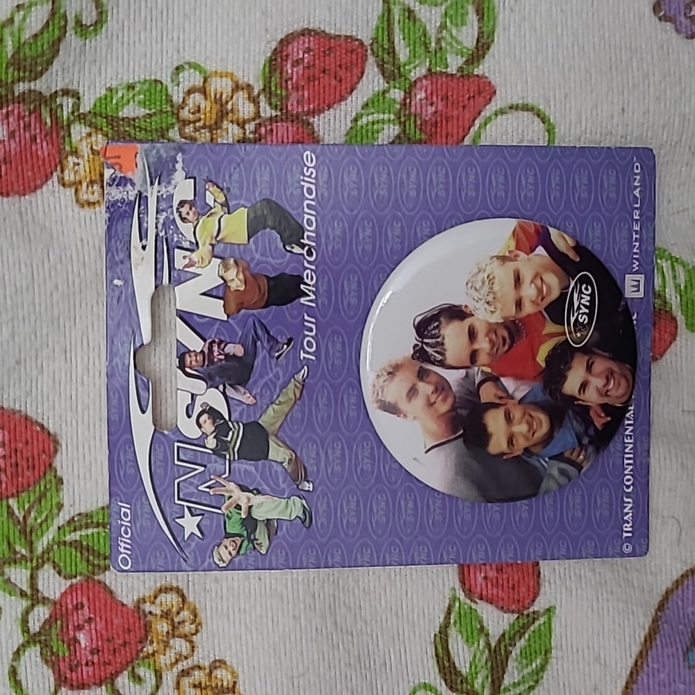 Vintage NSYNC Pin